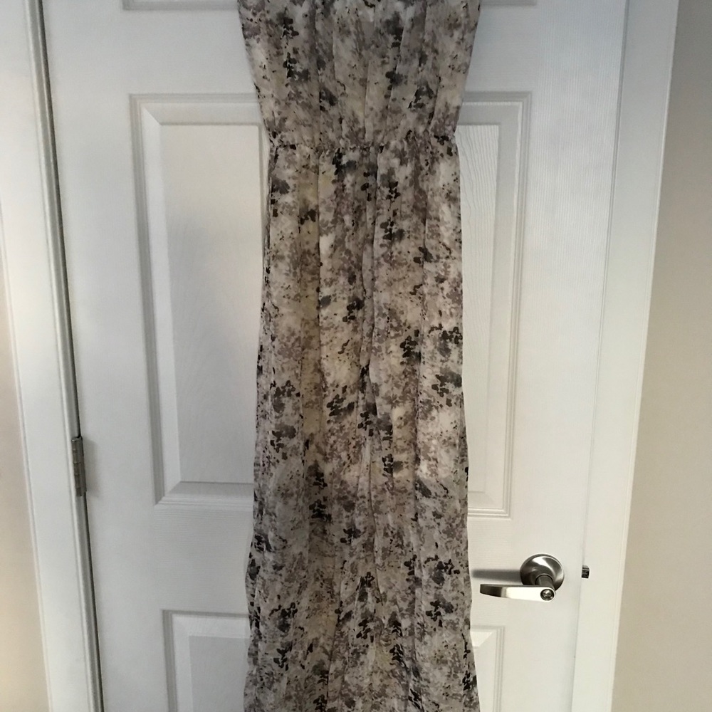Kismet Maxi Dress-White-Size XS